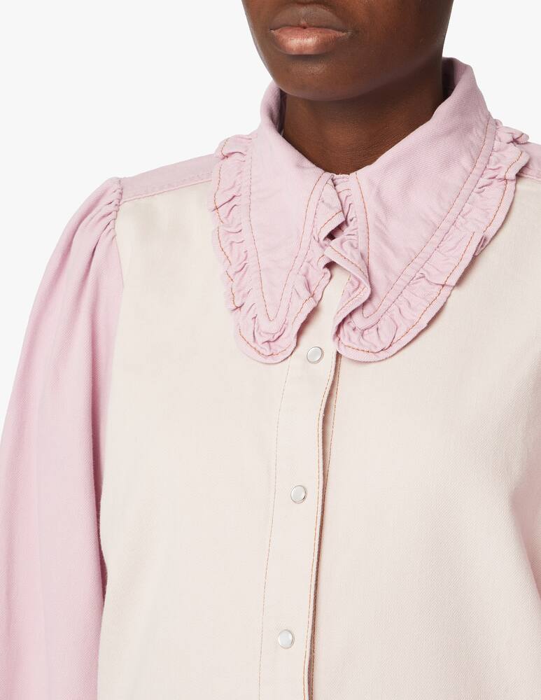 rinascente Ganni Cotton shirt - pink