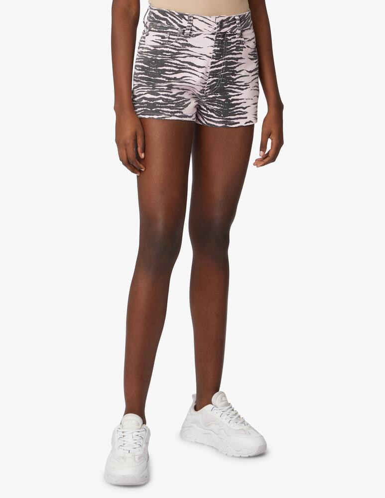 rinascente Ganni Pantaloni corti di jeans - nero