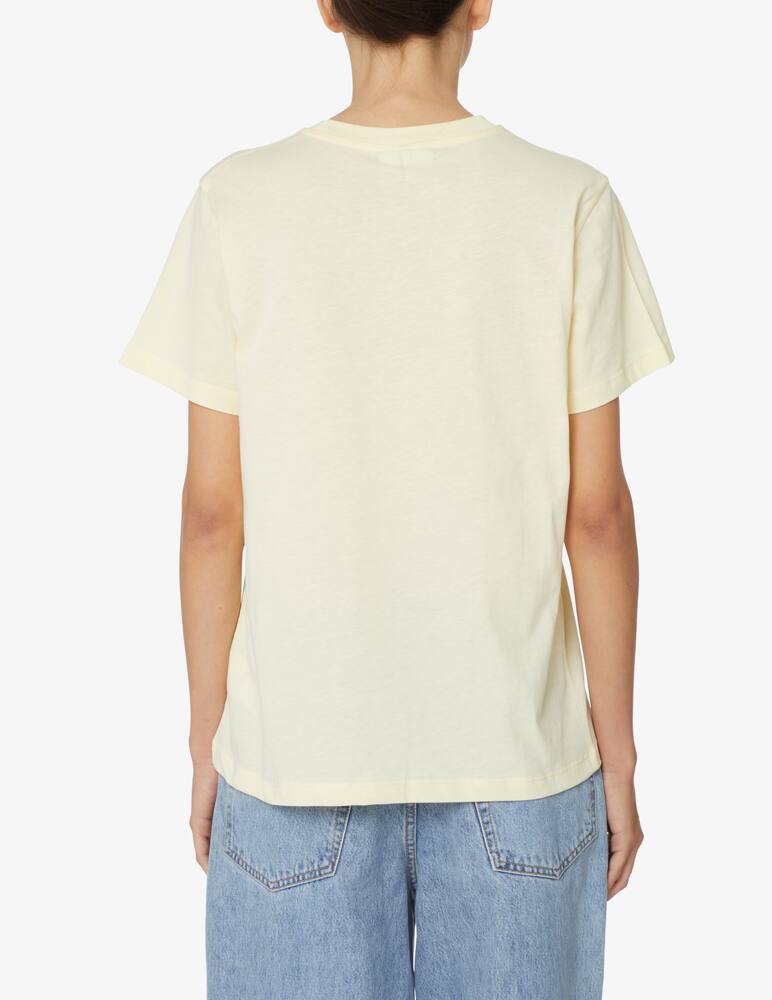 rinascente Ganni T-shirt Smile Ganni Hotel - Giallo