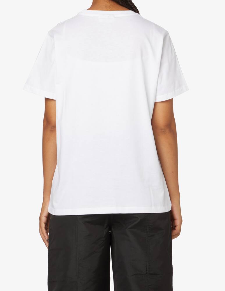 rinascente Ganni Smile Ganni Hotel t-shirt - White