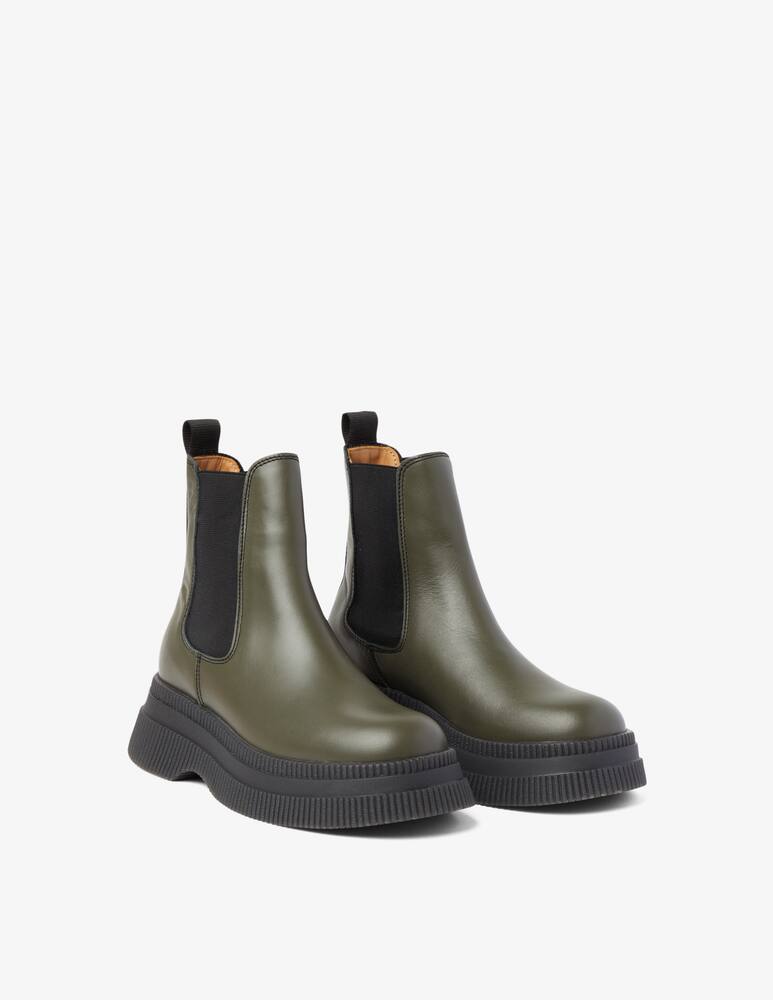 rinascente Ganni Stivali chelsea Creeper  - Nero