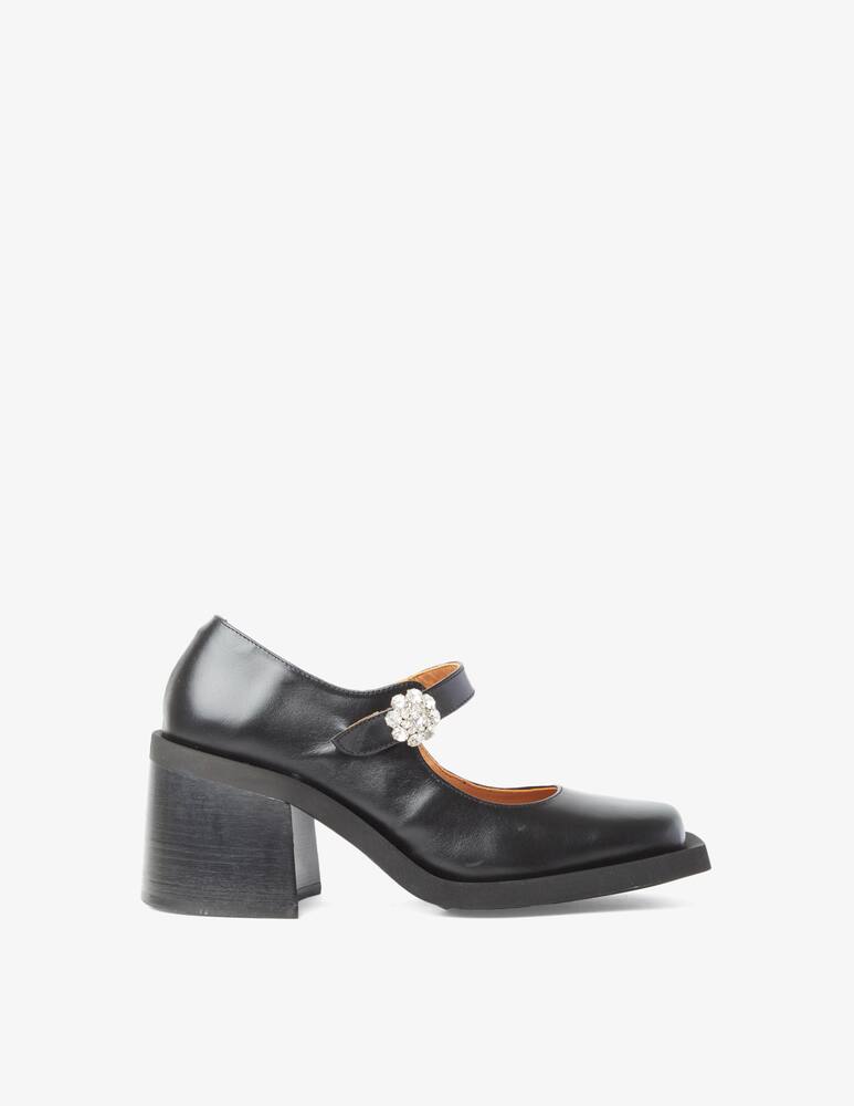 Ganni Mary Jane Pumps - Black - picture 1