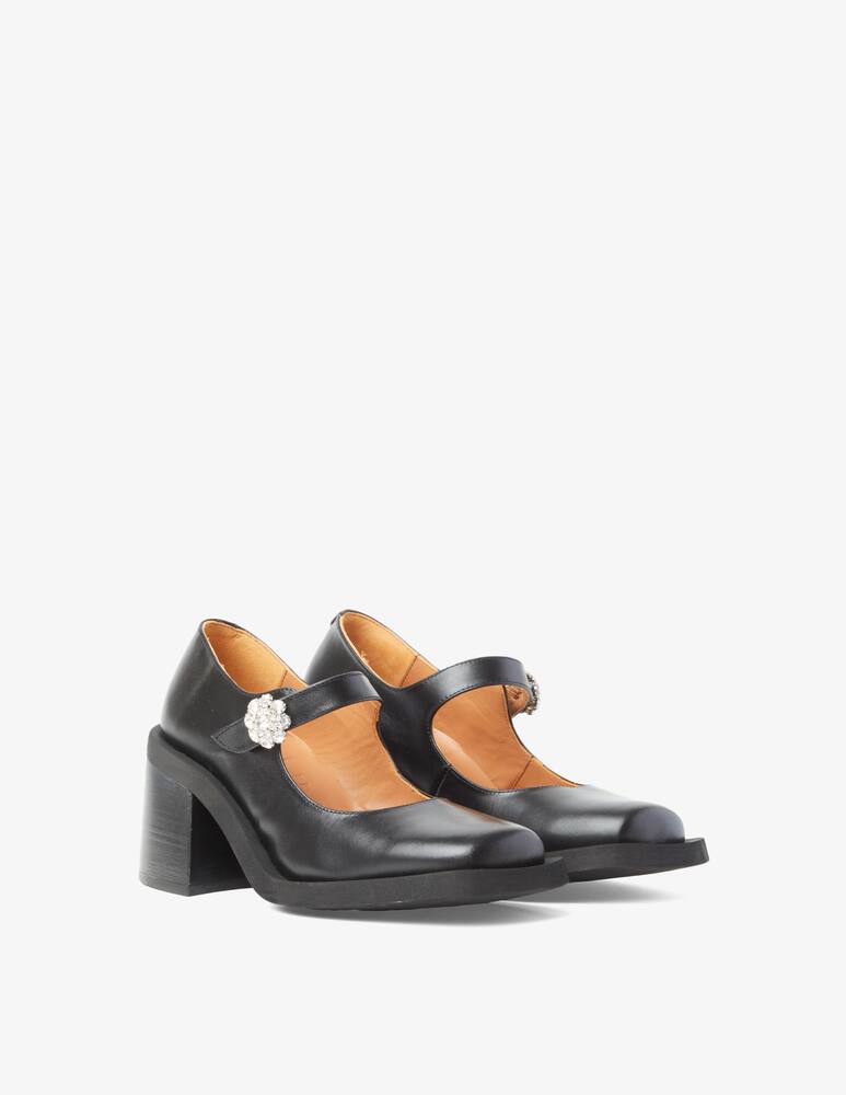Ganni Mary Jane Pumps - Black - picture 2