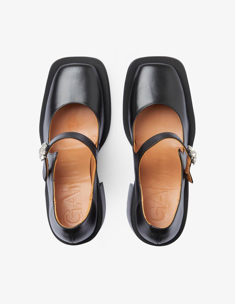 rinascente Ganni Mary Jane Pumps - Black