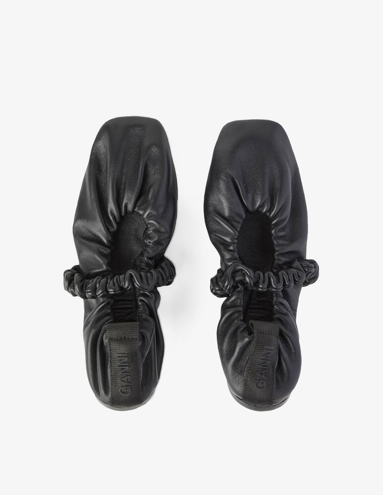rinascente Ganni Soft square toe flat shoes