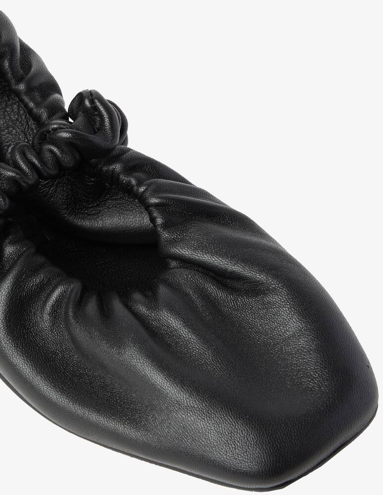 rinascente Ganni Soft square toe flat shoes