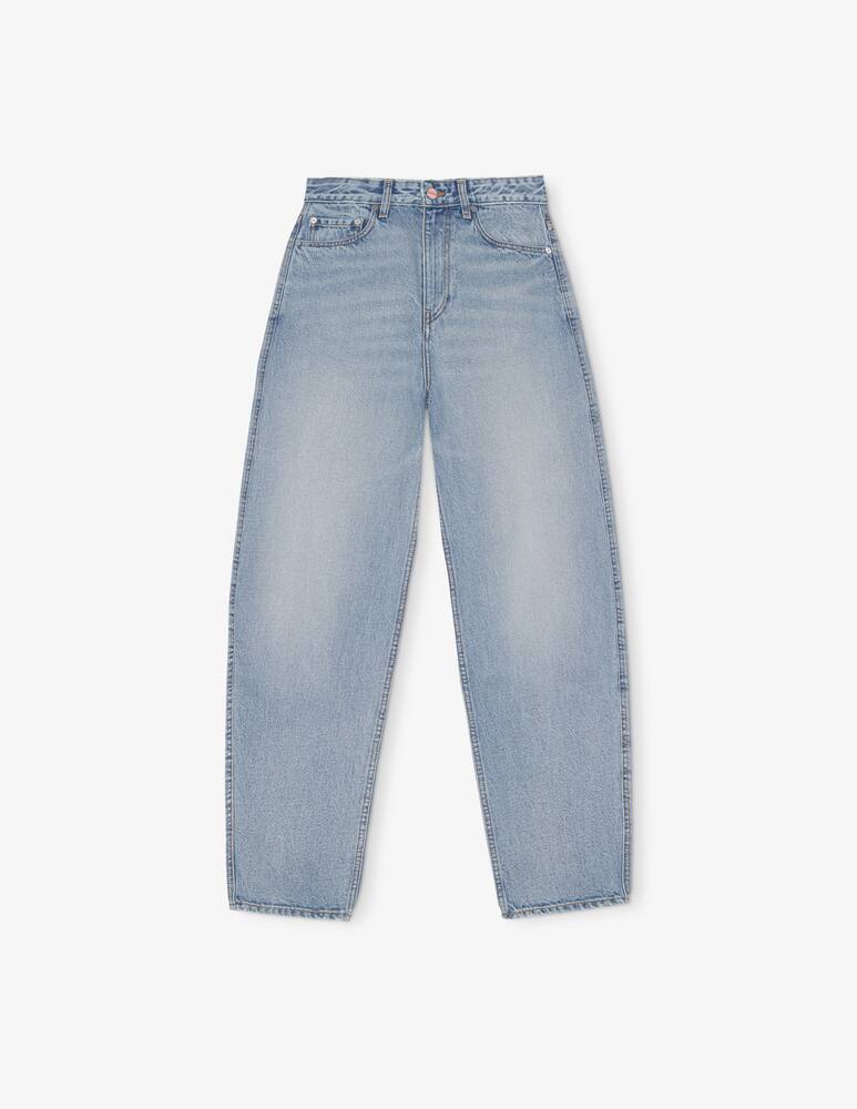 rinascente Ganni Rigid denim stary jeans