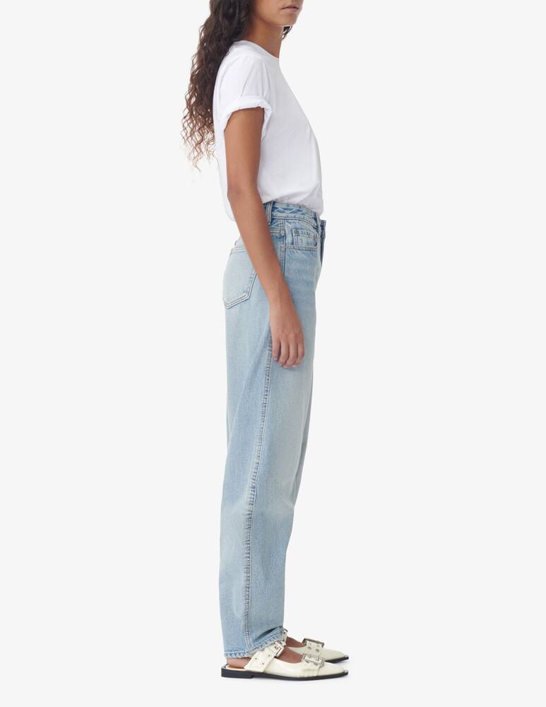 rinascente Ganni Rigid denim stary jeans