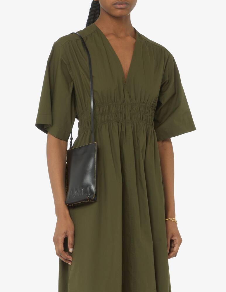 rinascente Ganni Banner xs crossbody bag