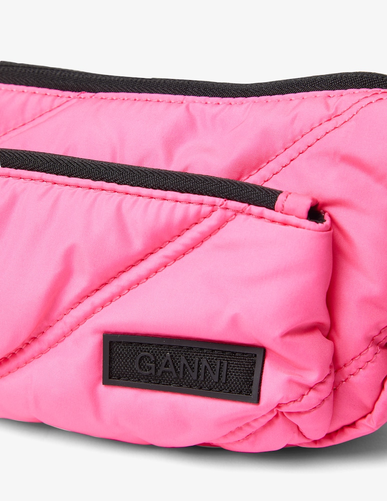 rinascente Ganni Quilted crossbody bag
