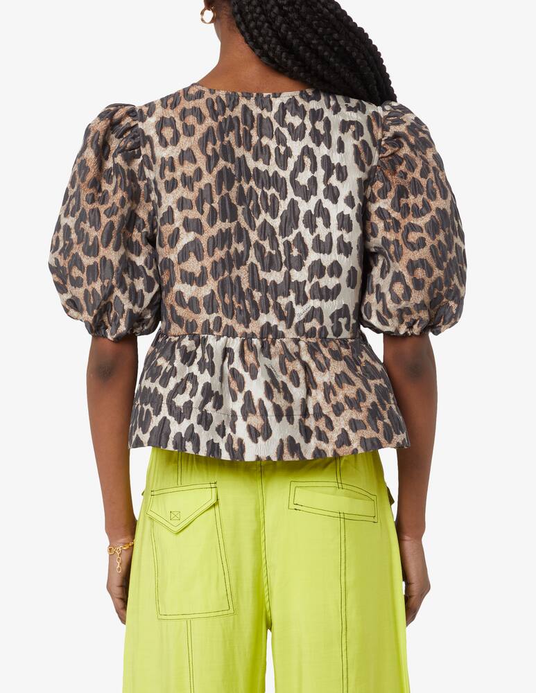 rinascente Ganni Peplum blouse