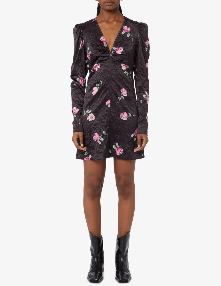 rinascente Ganni V-neck mini dress