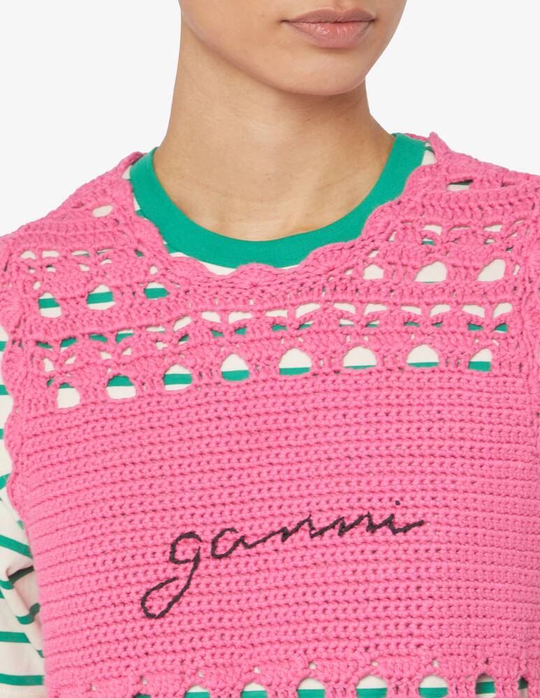 rinascente Ganni Vestito tunica senza maniche