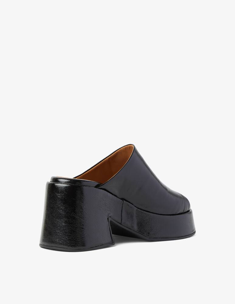 rinascente Ganni Retro wedge mule naplack