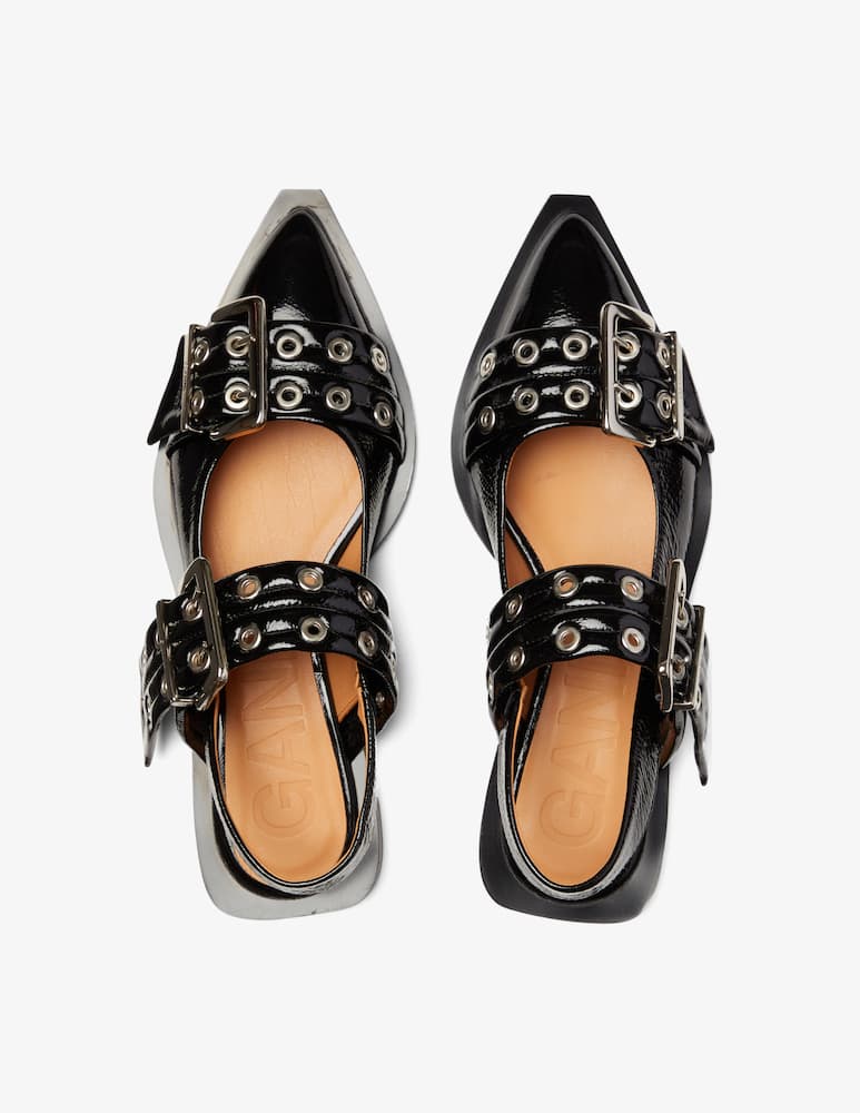 Ganni Ballerina Feminine Buckle - immagine 3 Ganni Ballerina Feminine Buckle - immagine 3