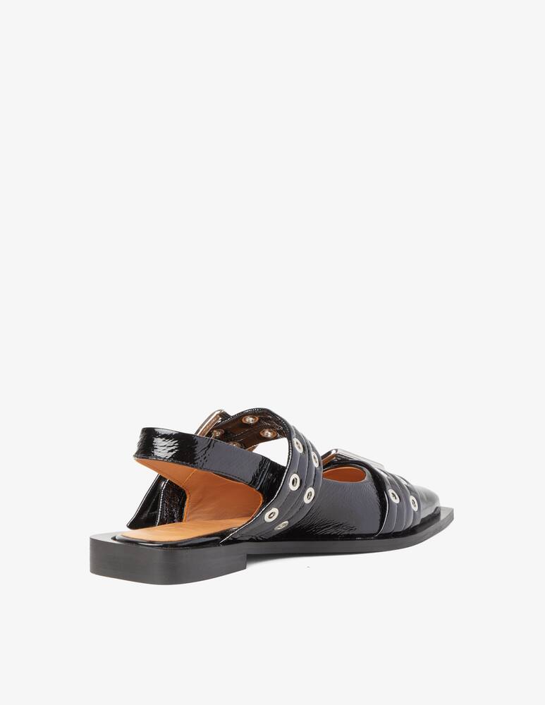 rinascente Ganni Ballerina Feminine Buckle