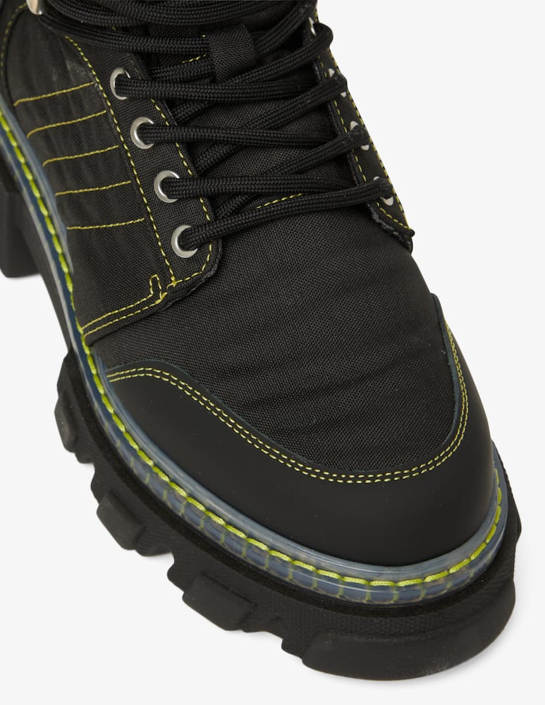 Ganni Cleated lace up hiking boots - picture 2 Ganni Cleated lace up hiking boots - picture 2
