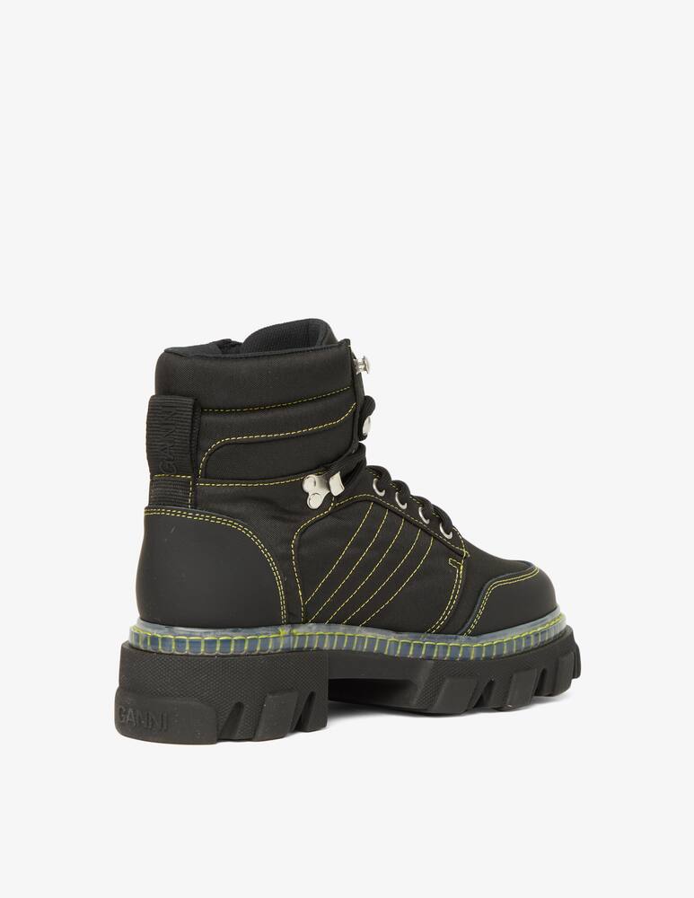 rinascente Ganni Scarpe da trekking stringate con tacchetti