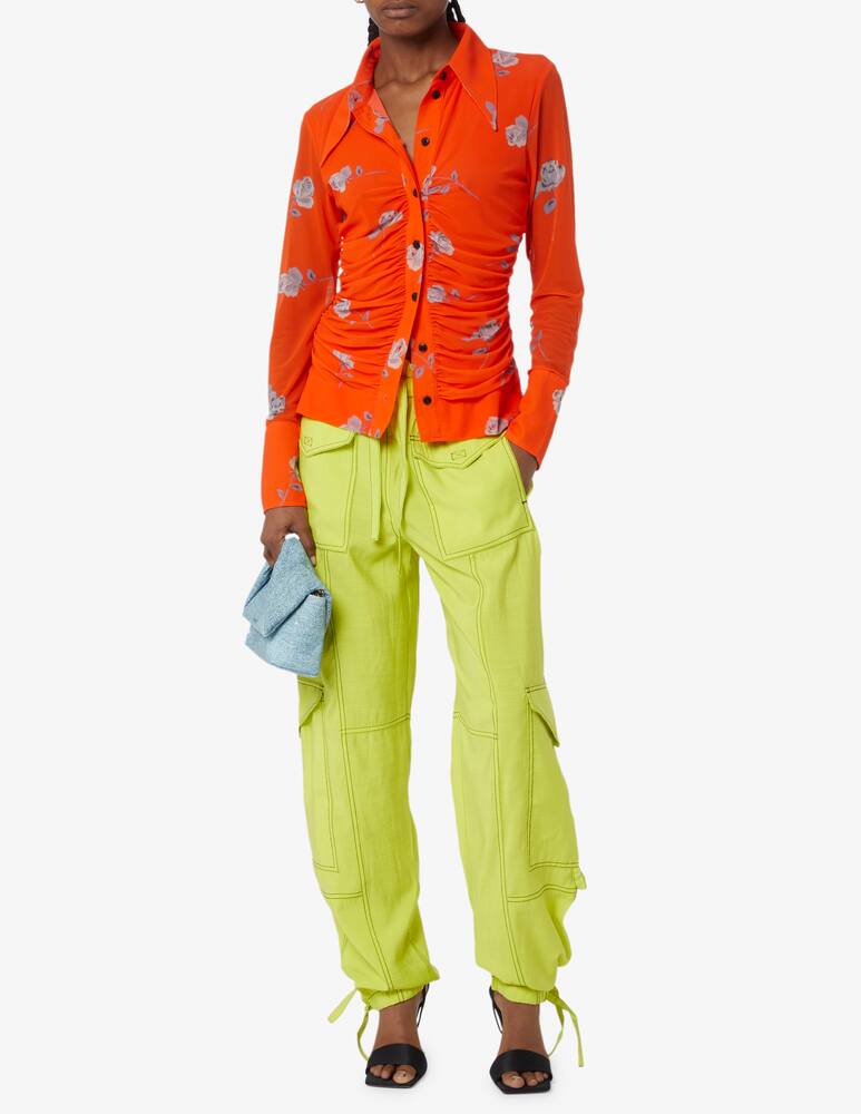 rinascente Ganni Camicia con arriccio