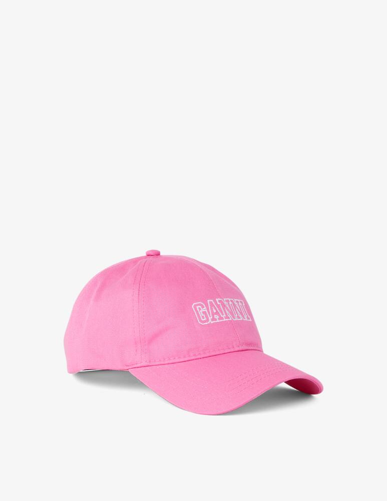 rinascente Ganni Cappello da baseball con ricamo