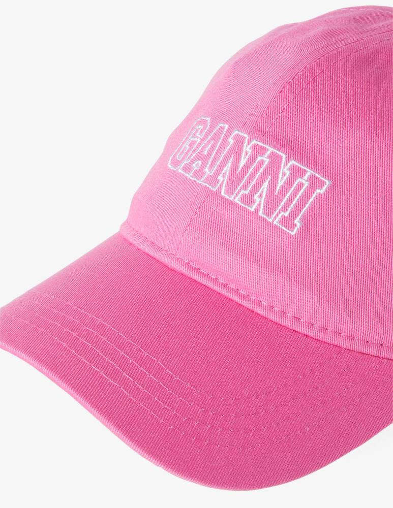 rinascente Ganni Cappello da baseball con ricamo
