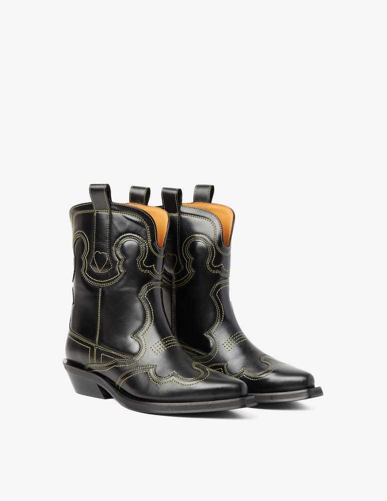 Ganni Low shaftwestern boots - picture 3 Ganni Low shaftwestern boots - picture 3