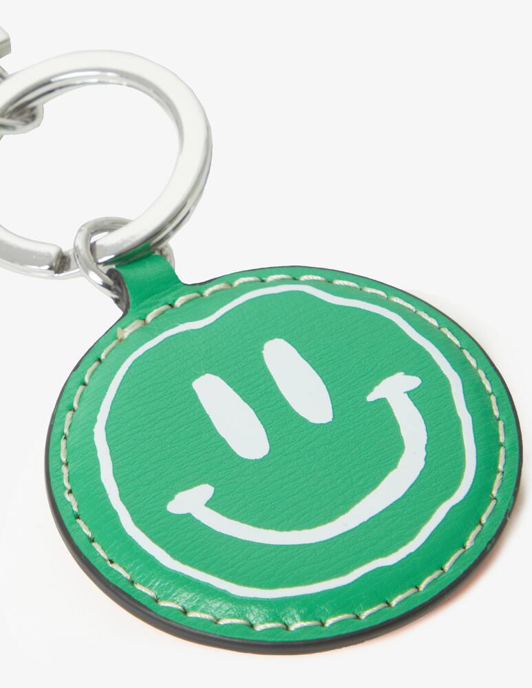 rinascente Ganni Smiley keychain