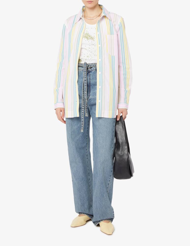 rinascente Ganni Striped shirt
