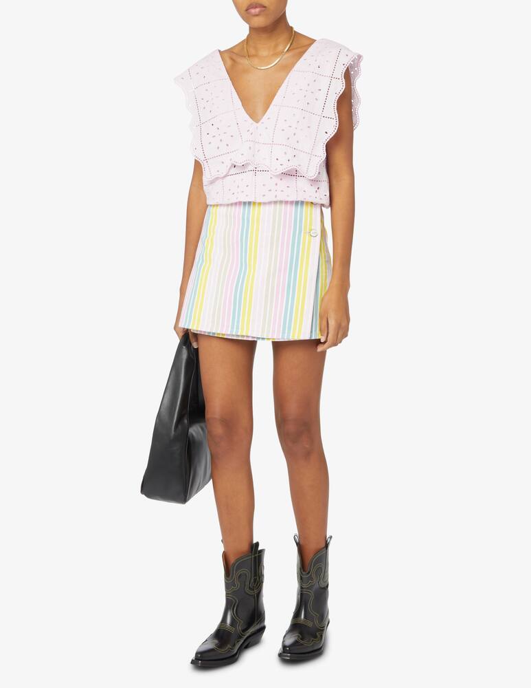 rinascente Ganni Minigonna denim