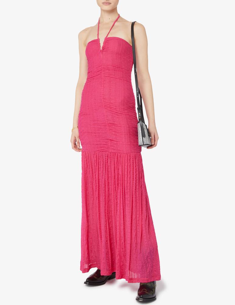 rinascente Ganni Halter neck dress