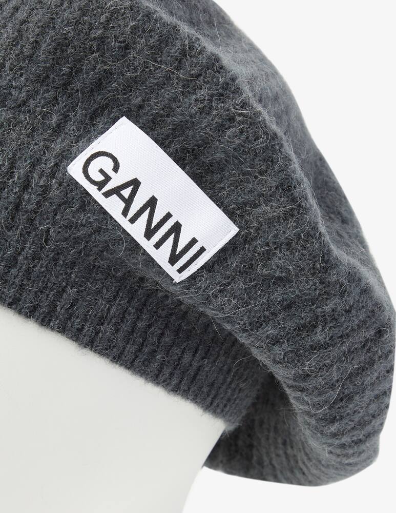 rinascente Ganni Berretto in misto lana merino