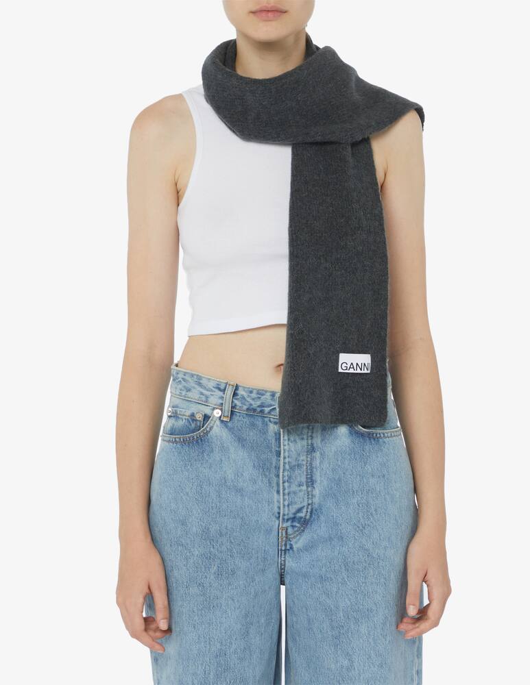 rinascente Ganni Sciarpa in misto lana