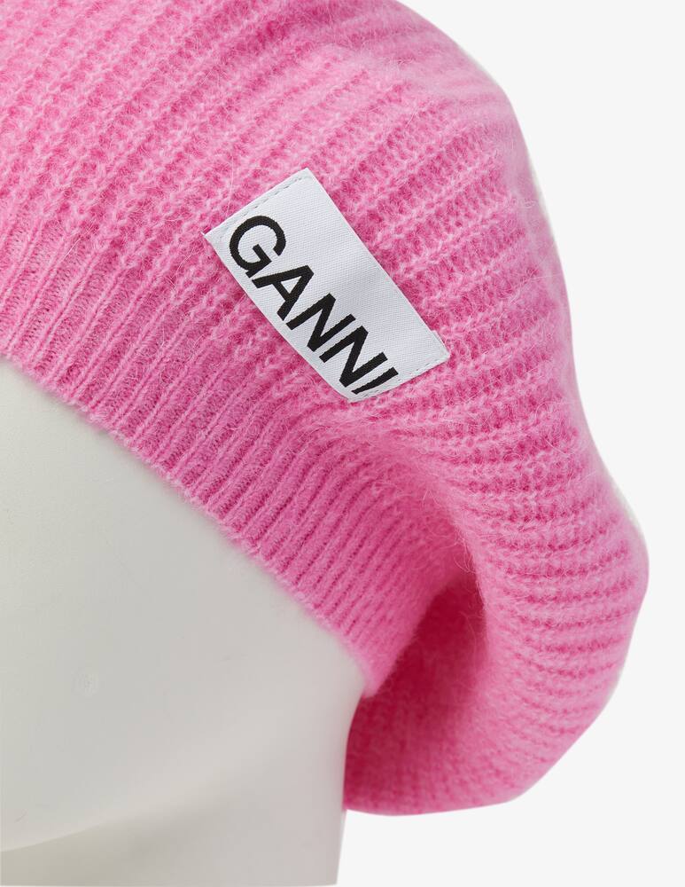 rinascente Ganni Berretto in misto lana merino