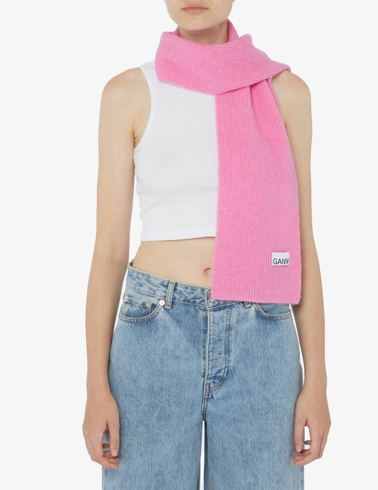 rinascente Ganni Sciarpa in misto lana