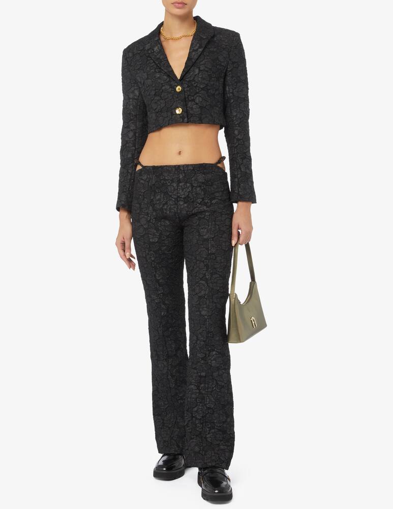 rinascente Ganni Blazer corto jacquard