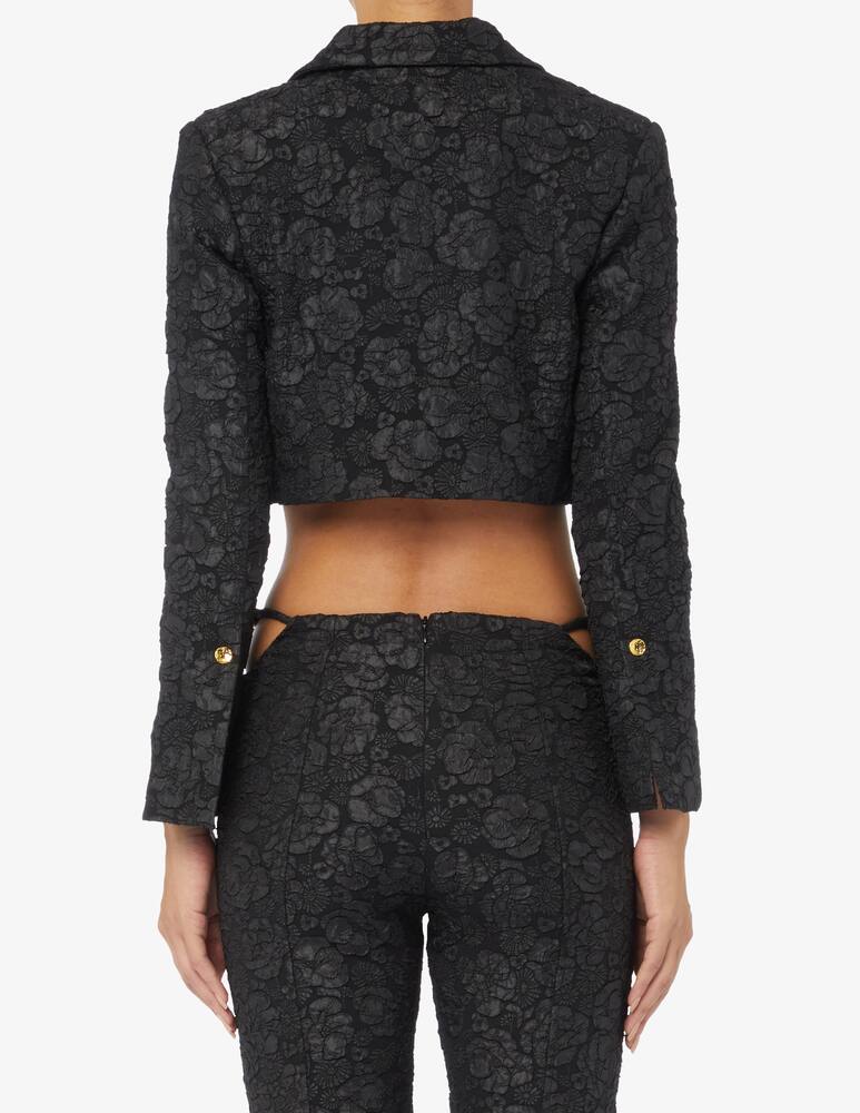 rinascente Ganni Blazer corto jacquard