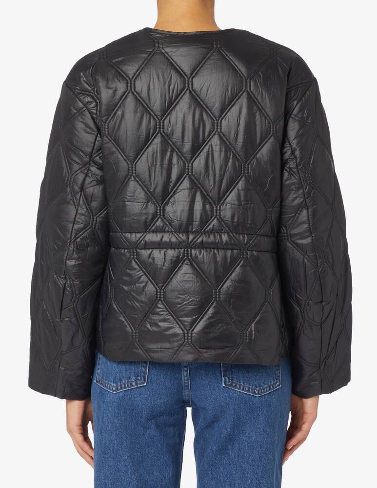 rinascente Ganni Cappotto trapuntato lucido