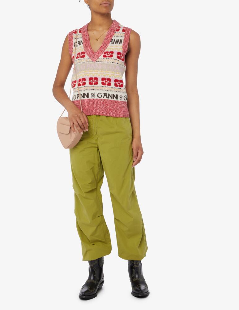 Ganni Vest with logo - picture 2 Ganni Vest with logo - picture 2