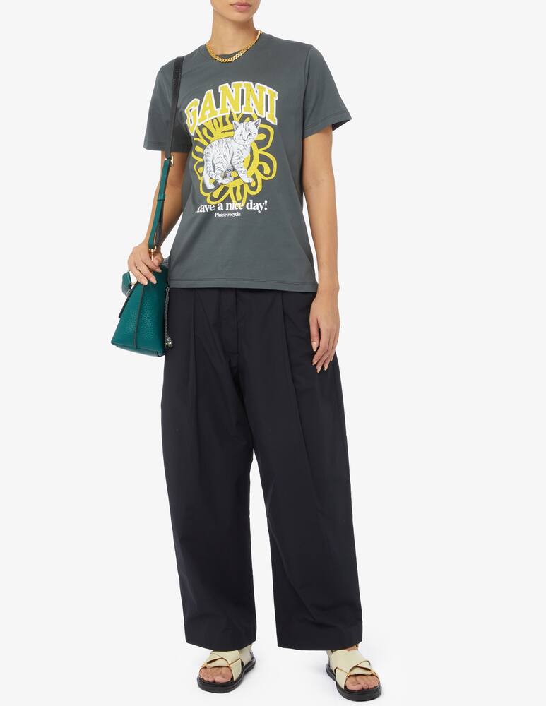 rinascente Ganni Cat t-shirt