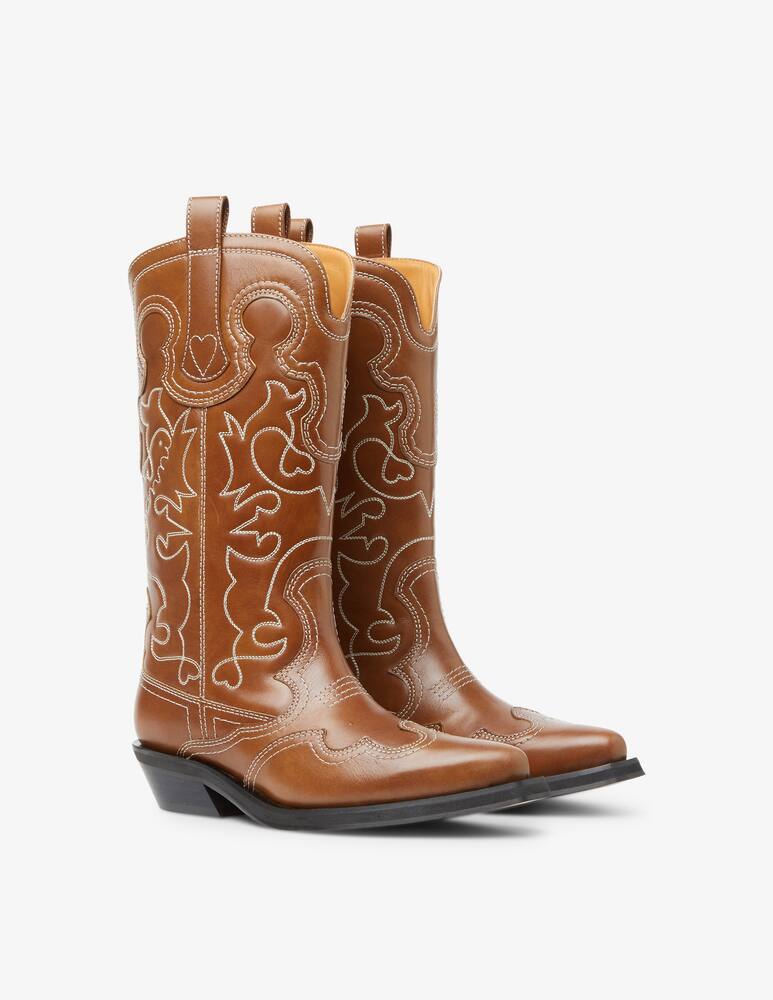 rinascente Ganni Stivali texani in pelle