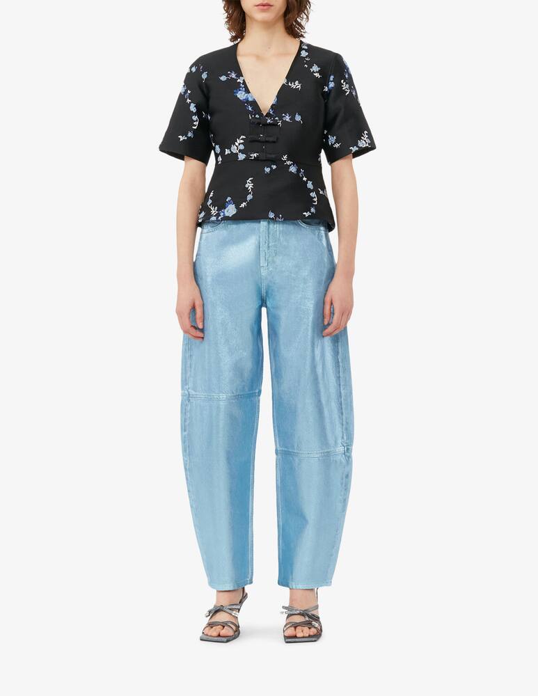 rinascente Ganni Top a manica corta