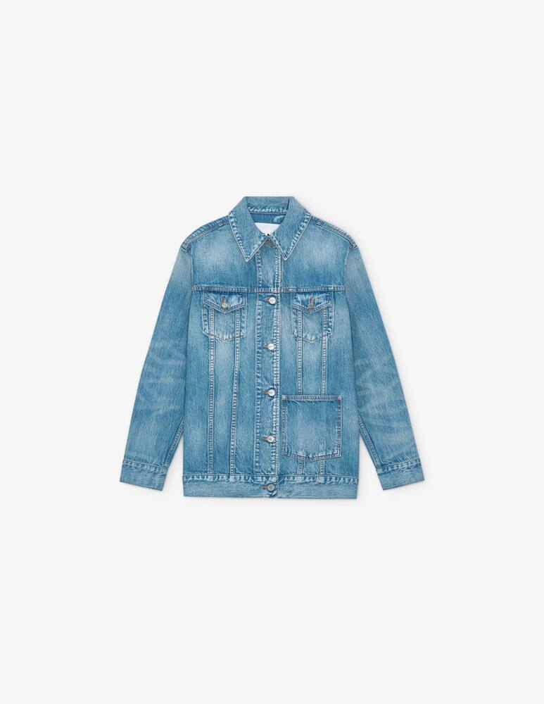 rinascente Ganni Giacca oversize in denim Tint