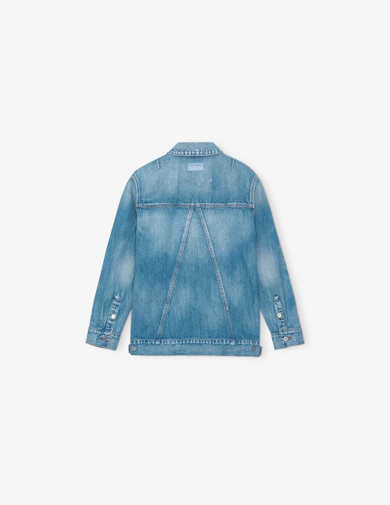 rinascente Ganni Giacca oversize in denim Tint