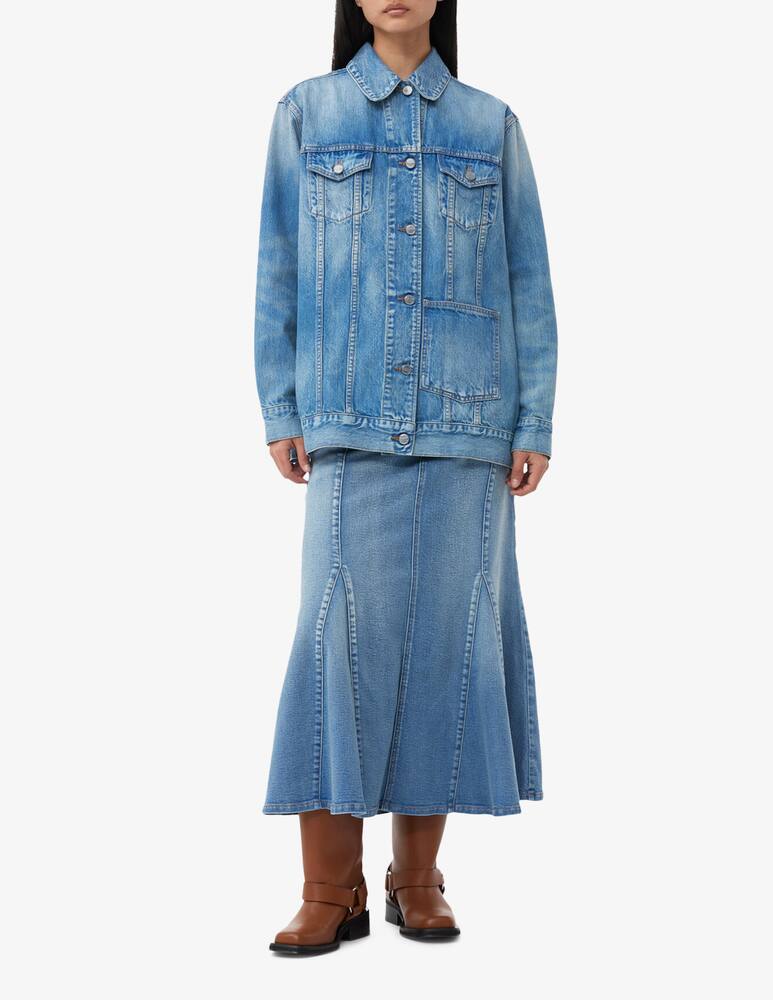 rinascente Ganni Giacca oversize in denim Tint