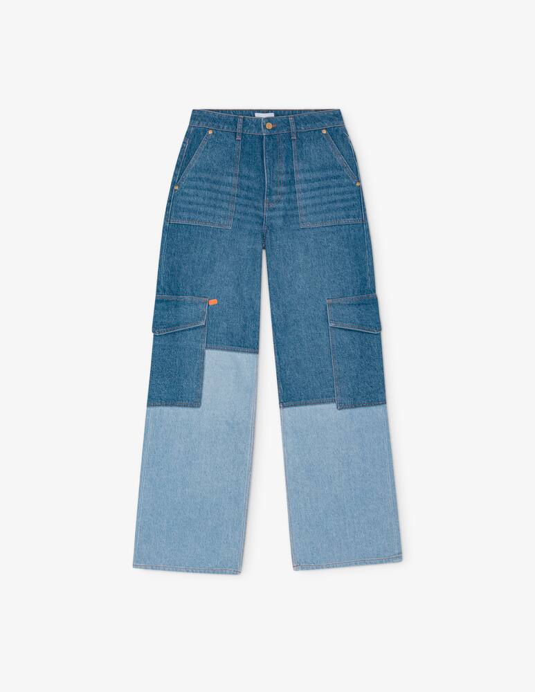 rinascente Ganni Jeans cargo Cutline