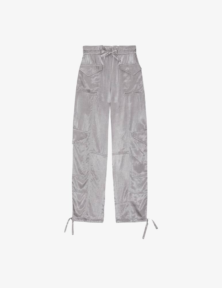 rinascente Ganni Washed satin pants