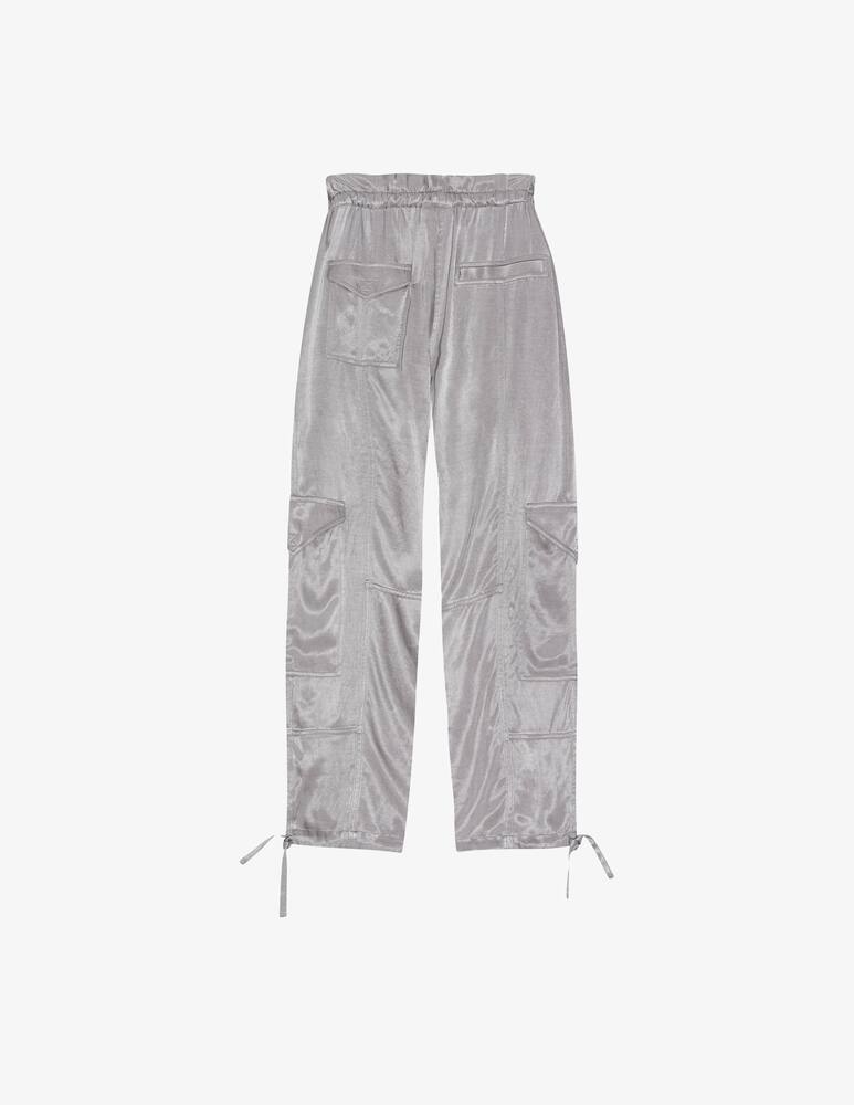 rinascente Ganni Washed satin pants