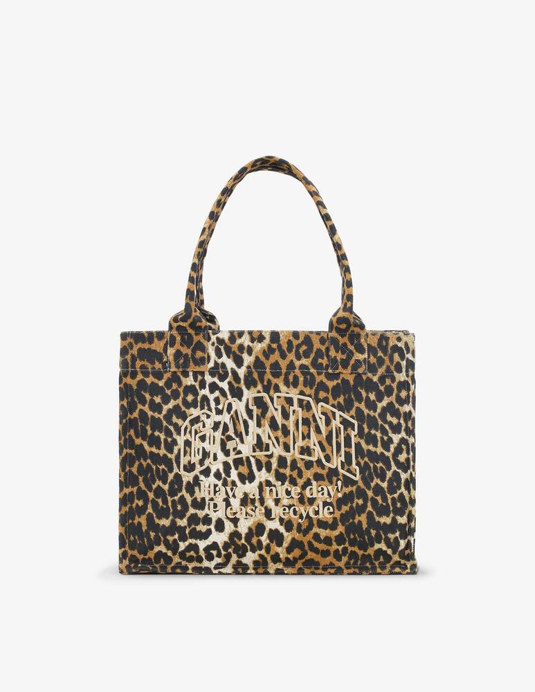rinascente Ganni Shopper stampa grande