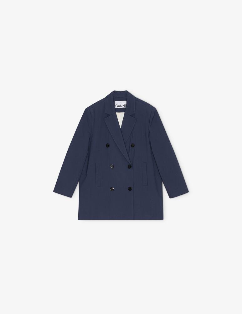 rinascente Ganni Solid Oversized Blazer