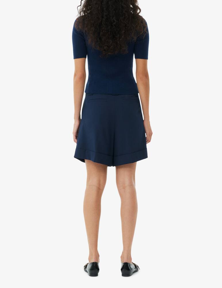 rinascente Ganni Solid shorts